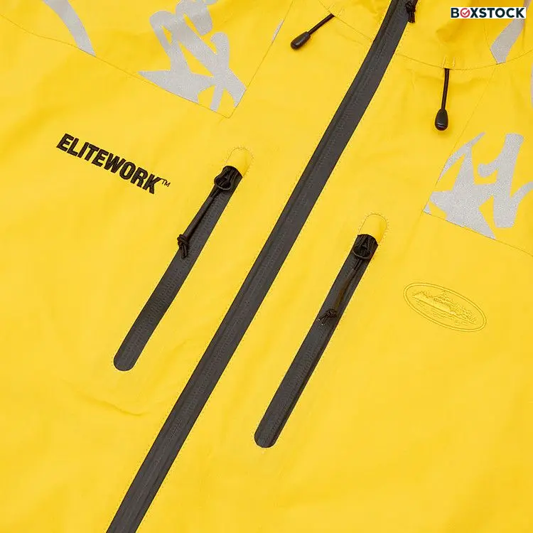 Corteiz Elitework* Waterproof Shell Jacket 'Yella' Yellow Fall/Winter 2023