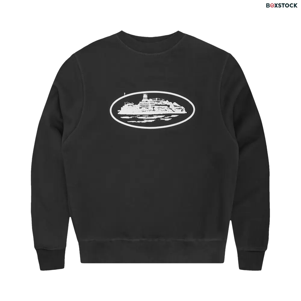 Corteiz OG Alcatraz Sweatshirt 'Black' Fall/Winter 2023