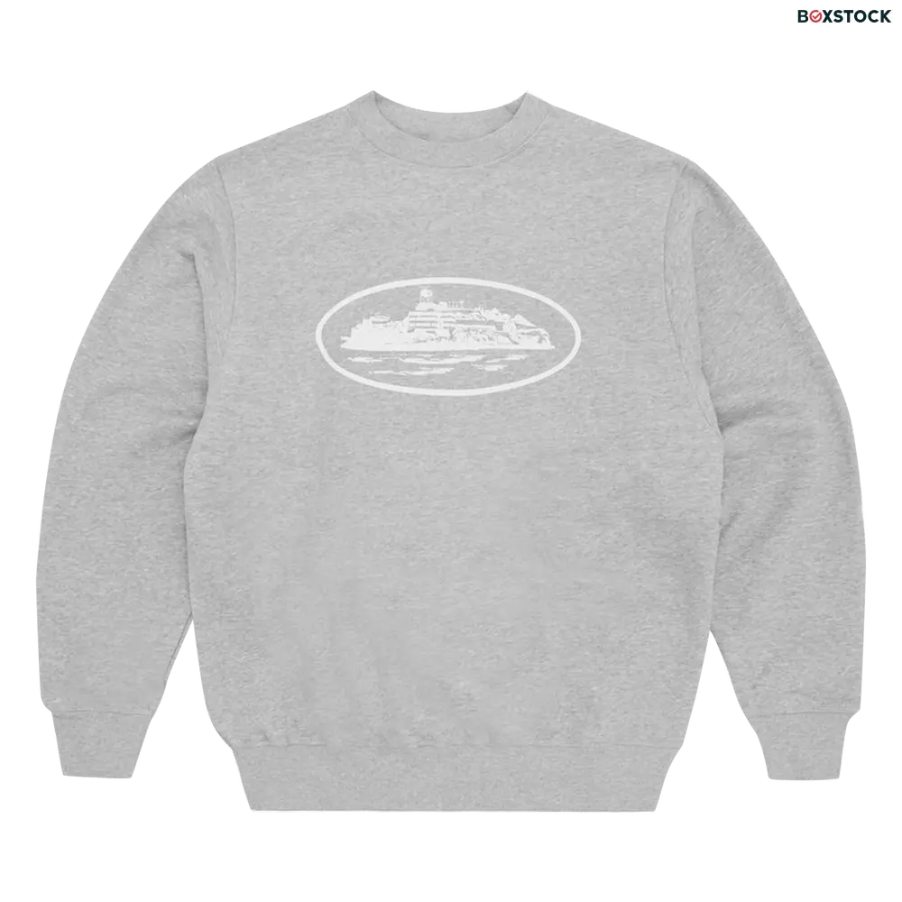 Corteiz OG Alcatraz Sweatshirt 'Heather Grey' Spring/Summer 2023