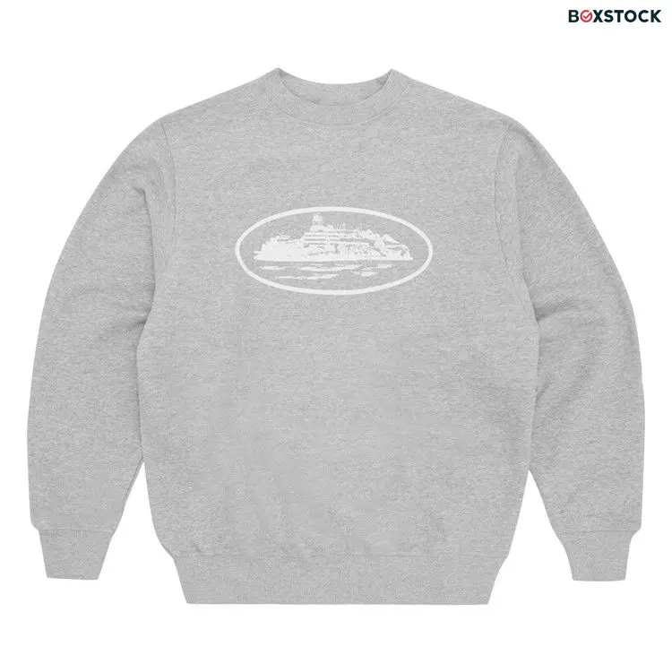 Corteiz OG Alcatraz Sweatshirt 'Heather Grey' Spring/Summer 2023