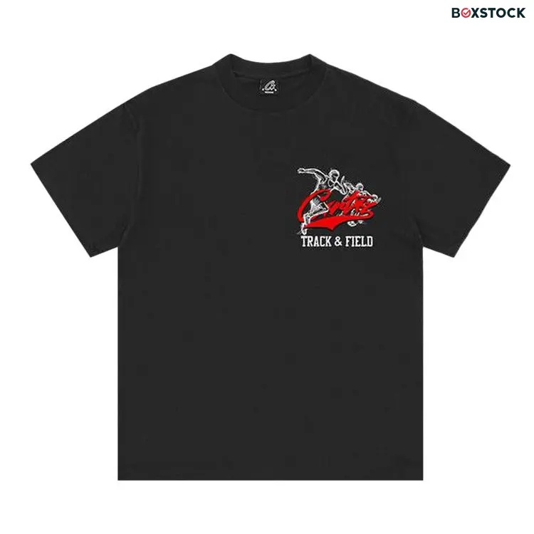 Corteiz Track And Field Tee *New Blank* 'Black' Spring/Summer 2024