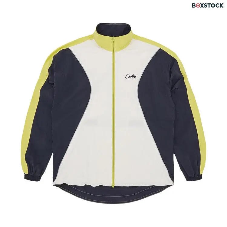 Corteiz Wingz Shuku Jacket 'Navy/Lime' Blue Spring/Summer 2024