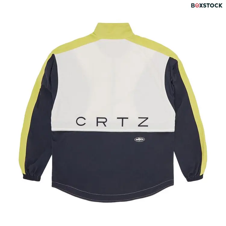 Corteiz Wingz Shuku Jacket 'Navy/Lime' Blue Spring/Summer 2024
