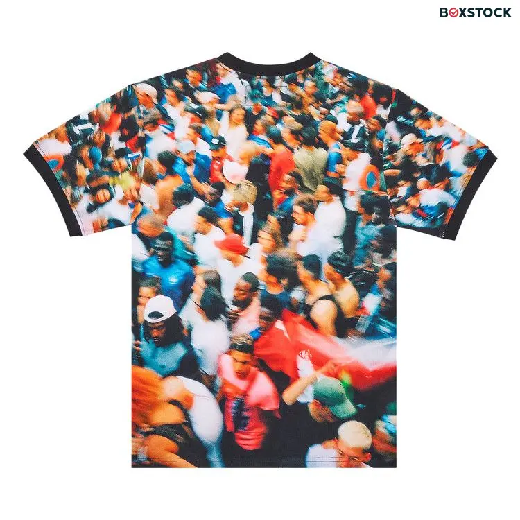 Corteiz World Cup Chaos Ribbed T-Shirt 'Multicolor' Multi-Color Fall/Winter 2023