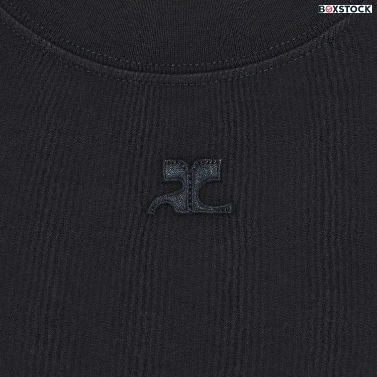 Courrèges AC Straight Dry T-Shirt 'Stonewashed Grey' Fall/Winter 2023