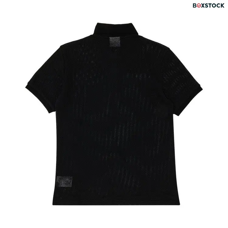 Courrèges AC Mesh Polo 'Black' Spring/Summer 2024