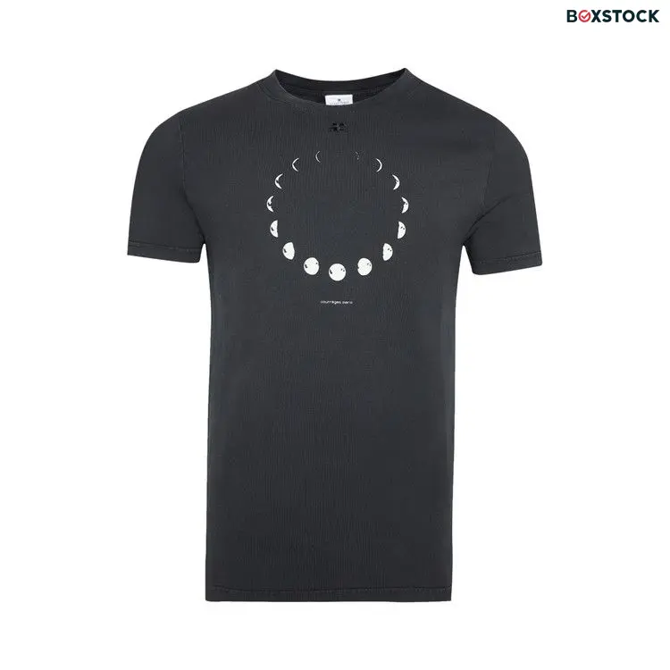 Courrèges AC Moon T-Shirt 'Stone Washed Grey' Spring/Summer 2024