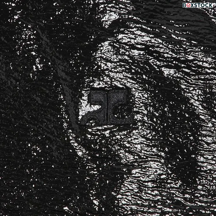 Courrèges AC Vinyl Sleeveless Puffer Jacket 'Black' Pre-Fall 2024