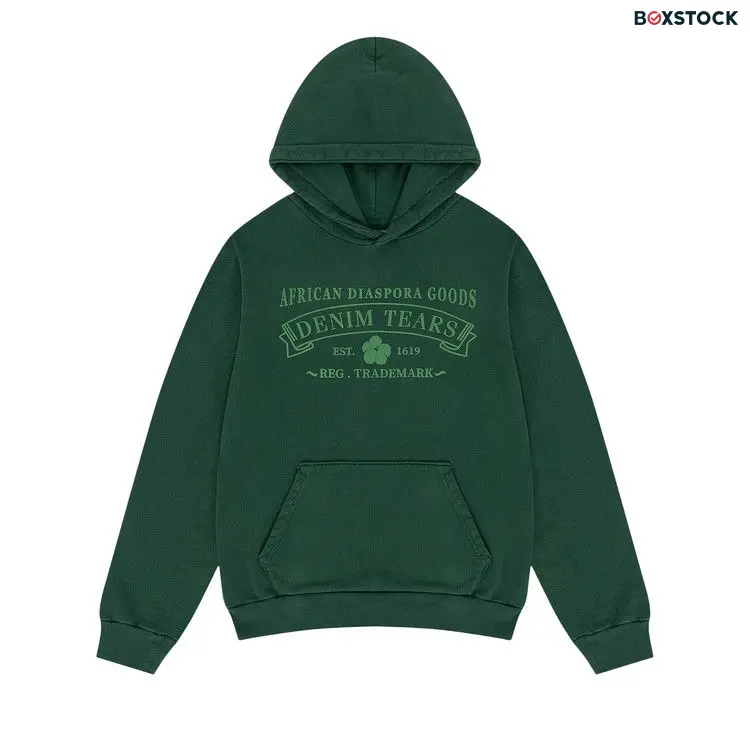 Denim Tears ADG Hoodie 'Washed Green'