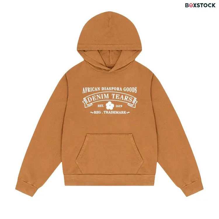 Denim Tears ADG Hoodie 'Washed Brown' Fall/Winter 2023