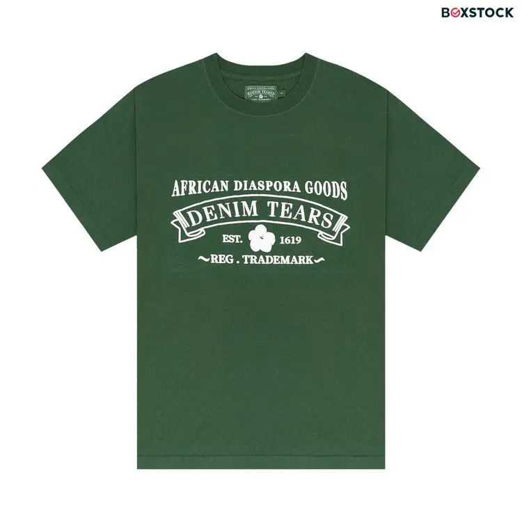 Denim Tears ADG Tee 'Washed Green' Fall/Winter 2023