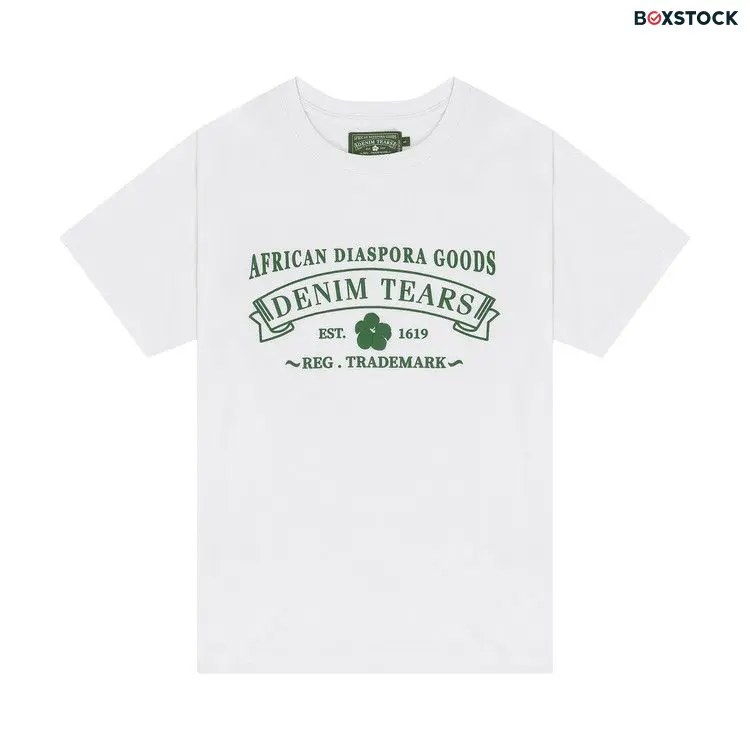 Denim Tears ADG Tee 'White' Fall/Winter 2023