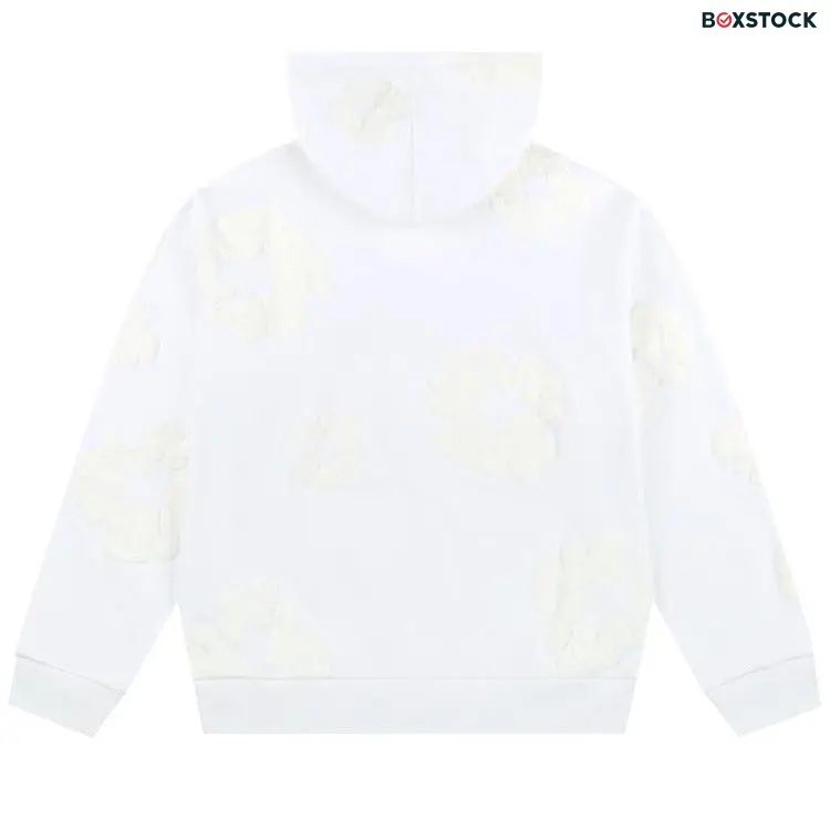 Denim Tears Mono Cotton Wreath Sweatshirt 'White' Spring/Summer 2024