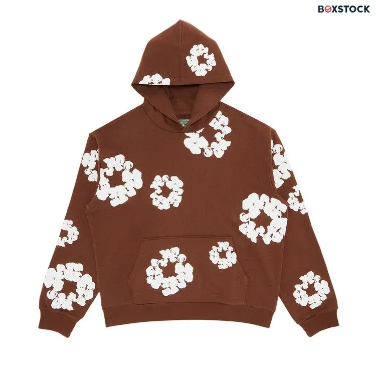 Denim Tears The Cotton Wreath Sweatshirt 'Brown' Fall/Winter 2023
