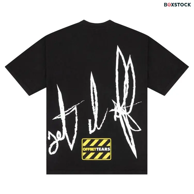 Denim Tears x Offset Set It Off 3 T-Shirt 'Black' Fall/Winter 2023