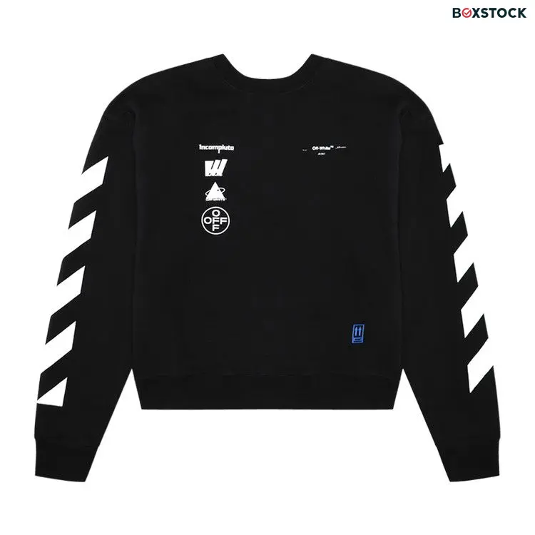 Off-White Diag Mariana De Silva Over Crewneck 'Black' Fall/Winter 2019