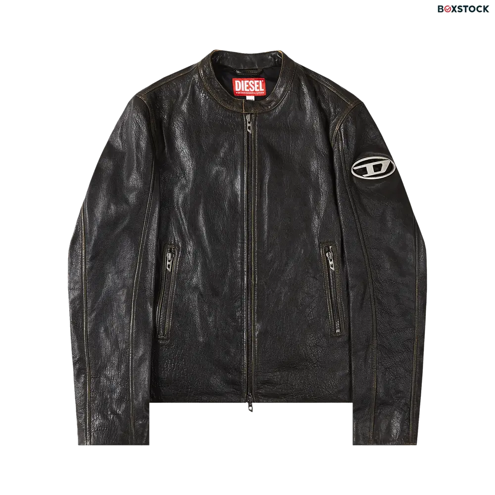 Diesel L-Cobbe Moto Leather...