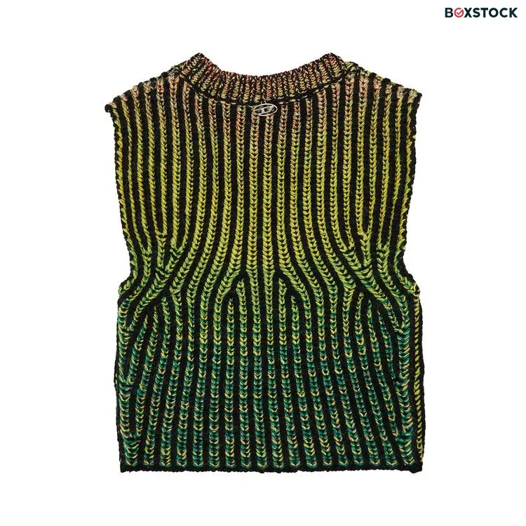 Diesel M-Orkidea Knitted Top 'Bottle Green' Fall/Winter 2024