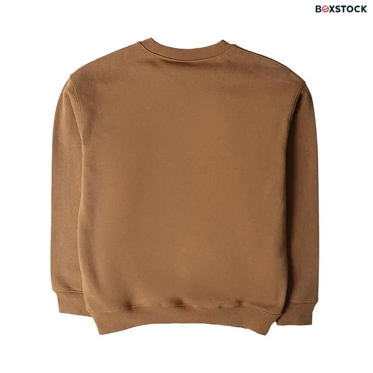 Dime Classic Small Logo Crewneck Sweatshirt 'Cappuccino' Brown Fall/Winter 2023