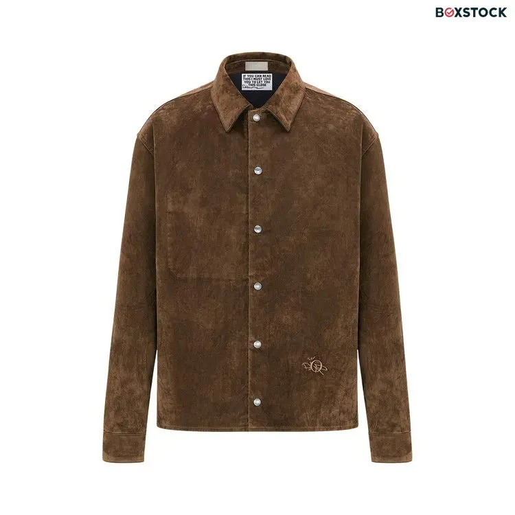 Dior x Cactus Jack Oversized Overshirt 'Mocha Brown' Spring/Summer 2022