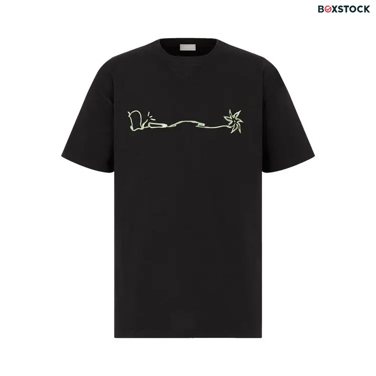 Dior x Cactus Jack Oversized T-Shirt 'Black' Spring/Summer 2022 283J685C0554-C986