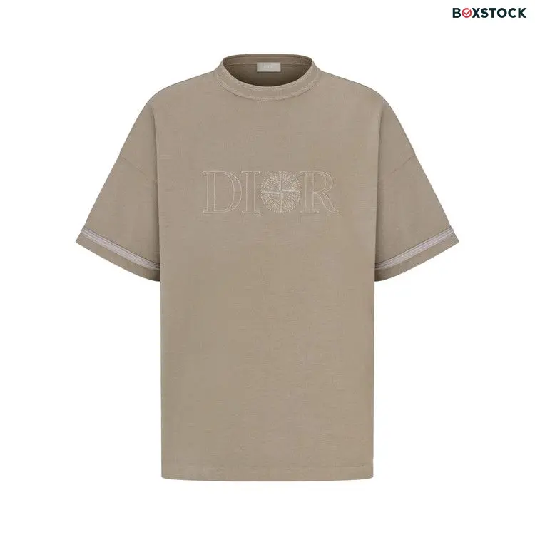 Dior x Stone Island T-Shirt 'Brown' Spring/Summer 2024