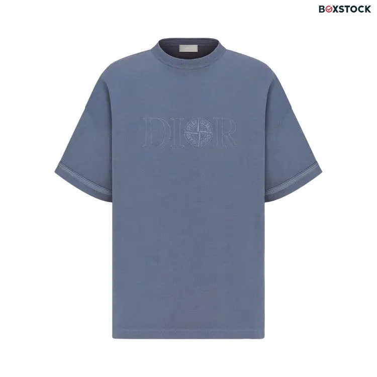 Dior x Stone Island T-Shirt 'Blue' Spring/Summer 2024