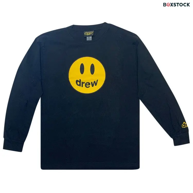 Drew House Mascot Long-Sleeve Tee 'Black' Spring/Summer 2020