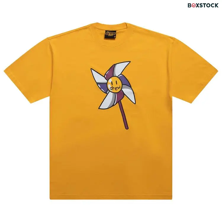 Drew House Pinwheel Short-Sleeve Tee 'Golden Yellow' Fall/Winter 2021
