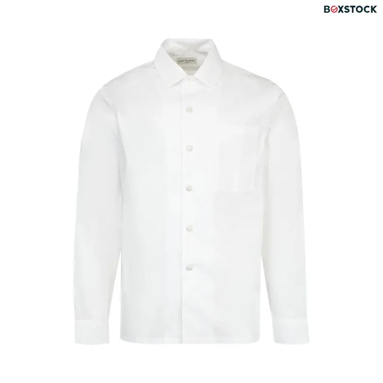 Dries Van Noten Button Down Shirt 'White'