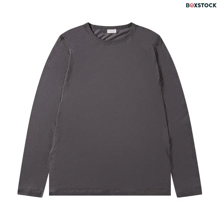 Dries Van Noten Habbot Long-Sleeve T-Shirt 'Grey' Spring/Summer 2024