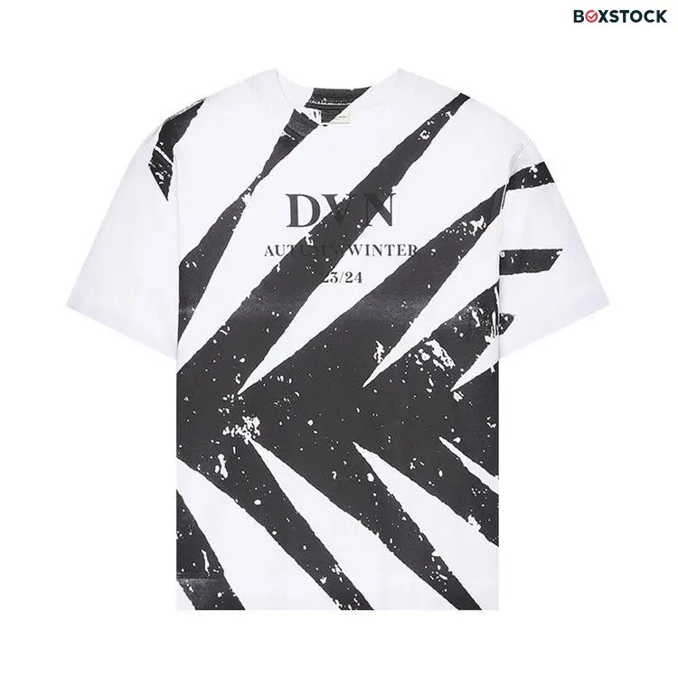 Dries Van Noten Heli Slogan Print T-Shirt 'White' Fall/Winter 2023