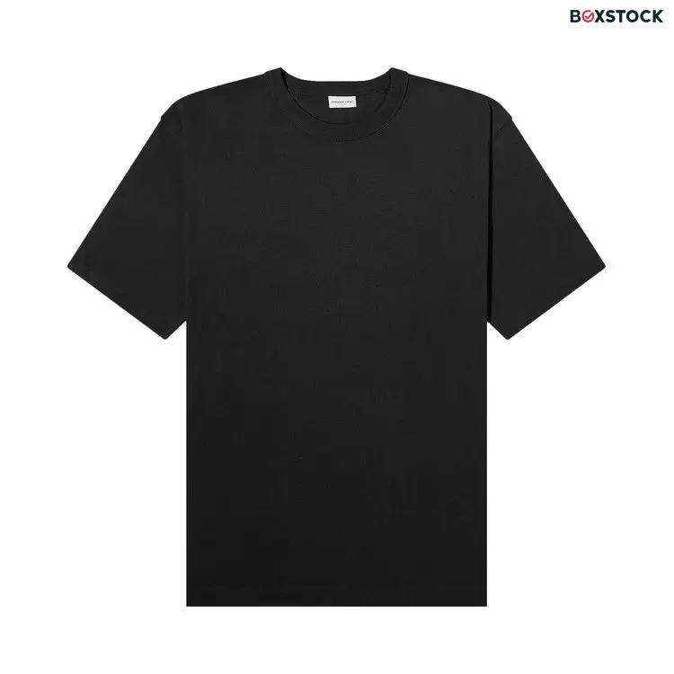 Dries Van Noten Medium Fitted T-Shirt 'Black' Fall/Winter 2024