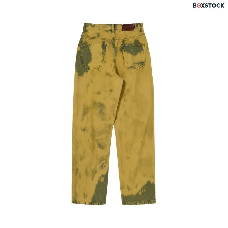 Dries Van Noten Pine Pants 'Lime' Green Spring/Summer 2024