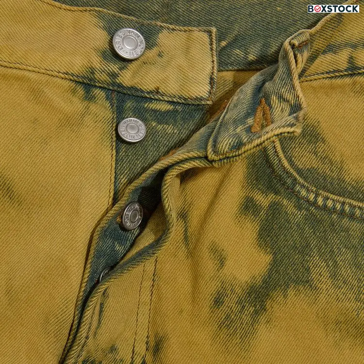 Dries Van Noten Pine Pants 'Lime' Green Spring/Summer 2024