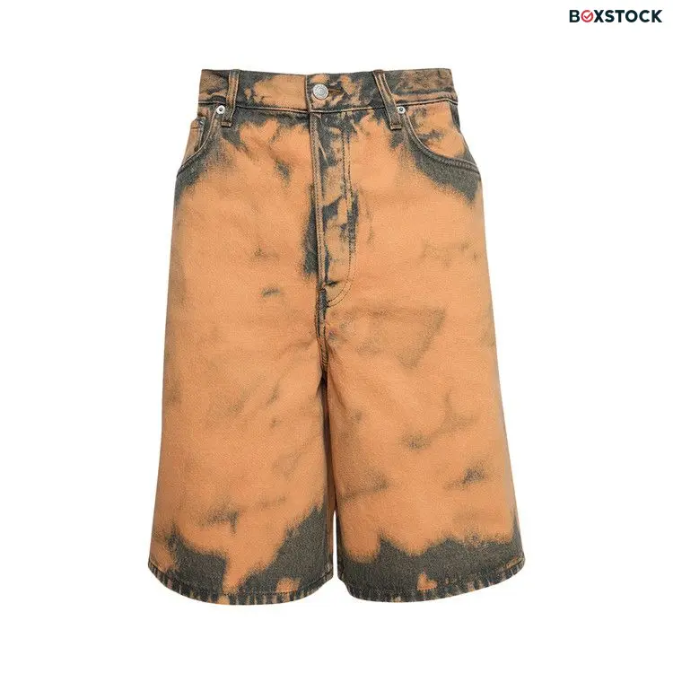 Dries Van Noten Relaxed Fit Shorts 'Light Rust' Orange Spring/Summer 2024