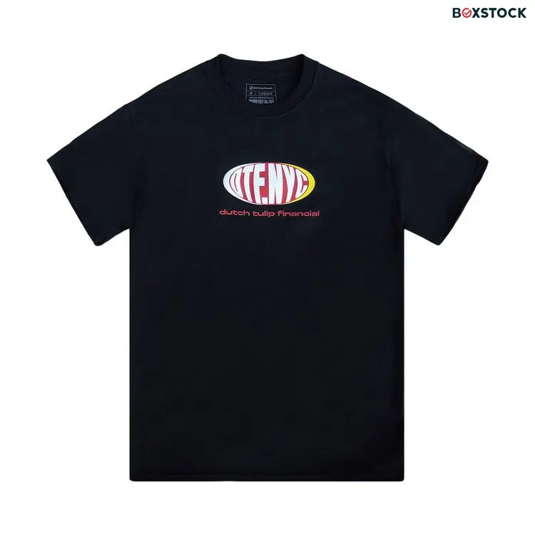 Dutch Tulip Financial Oval Logo Tee 'Black' Spring/Summer 2022