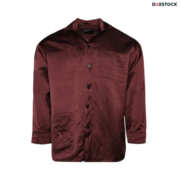 Enfants Riches Déprimés Dragon Embroidery Sleep Shirt 'Burgundy' Red Spring/Summer 2023