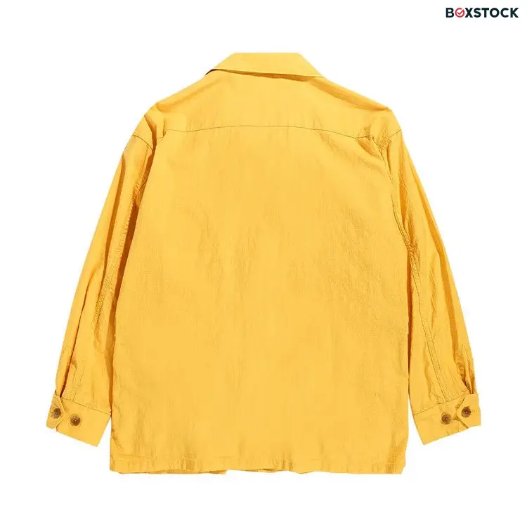 Engineered Garments Sheeting Jungle Fatigue Jacket 'Yellow'