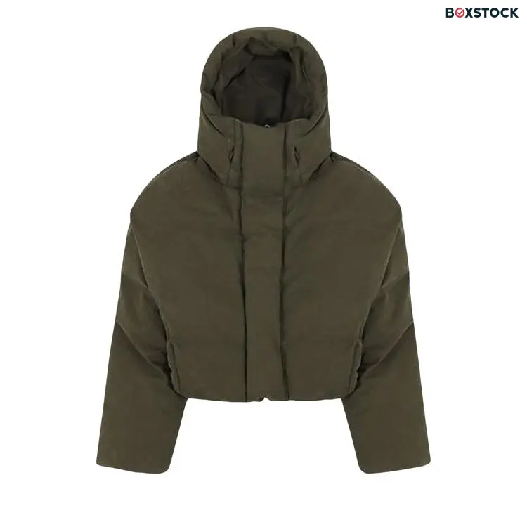 Entire Studios MML Hooded Puffer Jacket 'Hunter' Brown