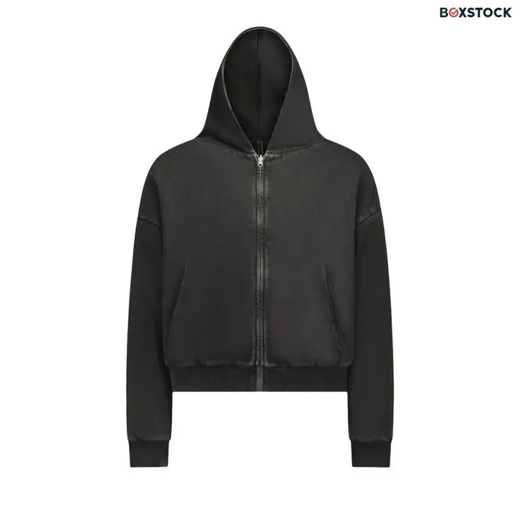 Entire Studios Thermal Hood 'Washed Black' Fall/Winter 2024