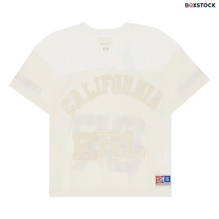 ERL 76 Football Jersey 'Off White' Cream Fall/Winter 2024