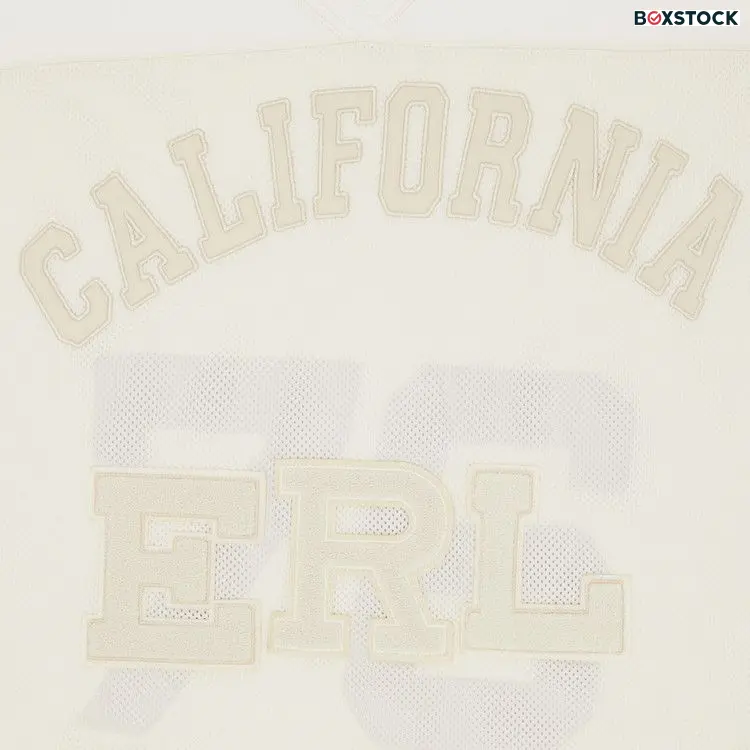 ERL 76 Football Jersey 'Off White' Cream Fall/Winter 2024