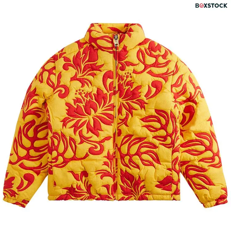 ERL Camouflage Jacquard Padded Jacket 'Pink Rave Camo' Spring/Summer 2023