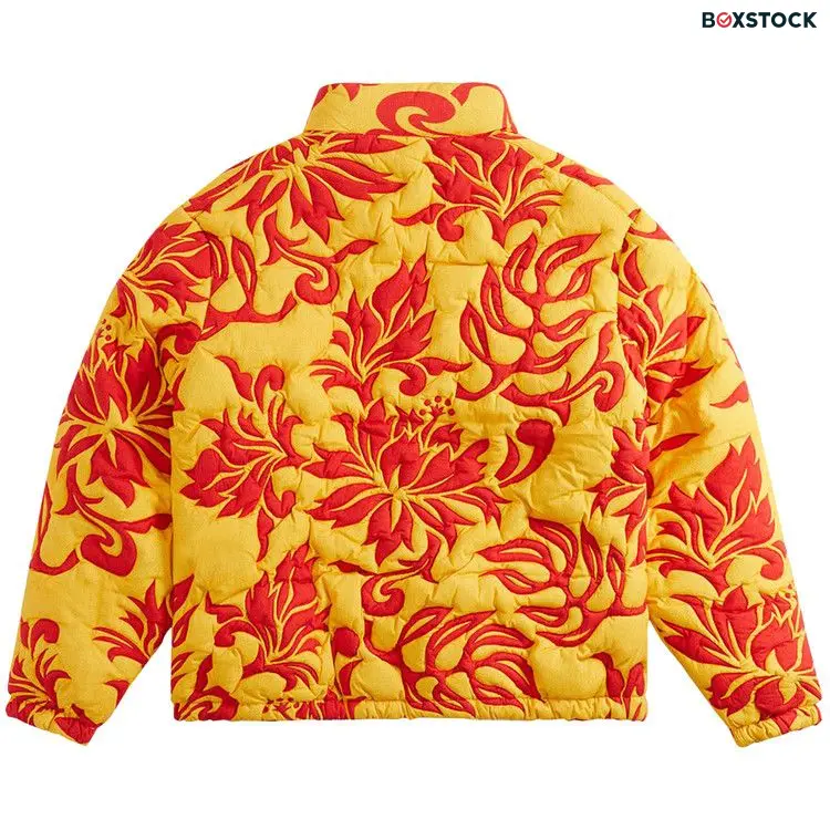 ERL Camouflage Jacquard Padded Jacket 'Pink Rave Camo' Spring/Summer 2023