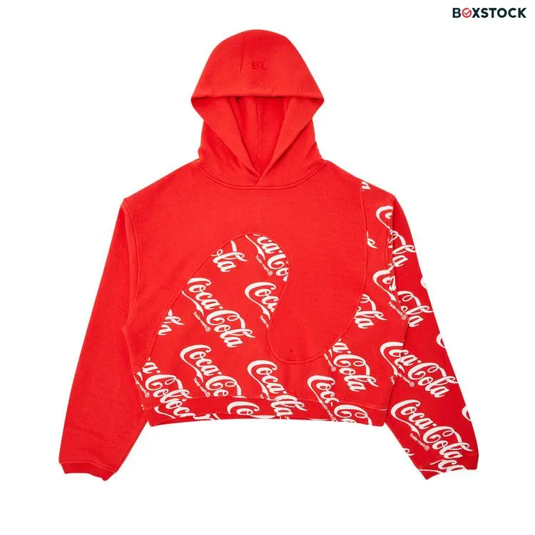 ERL Coca Cola Swirl Hoodie 'Red' Spring/Summer 2024 ERL08T024-RED