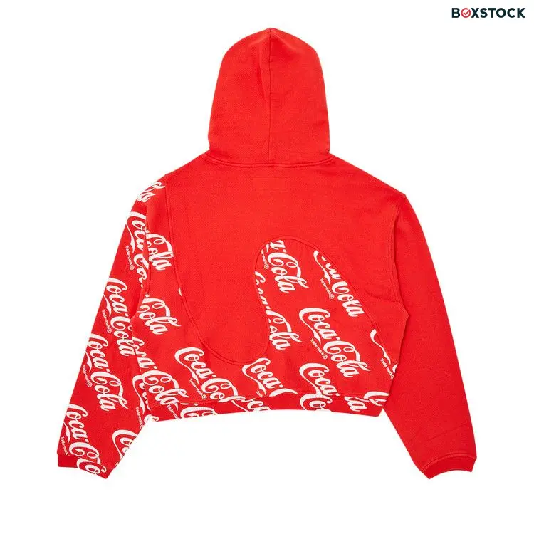 ERL Coca Cola Swirl Hoodie 'Red' Spring/Summer 2024 ERL08T024-RED