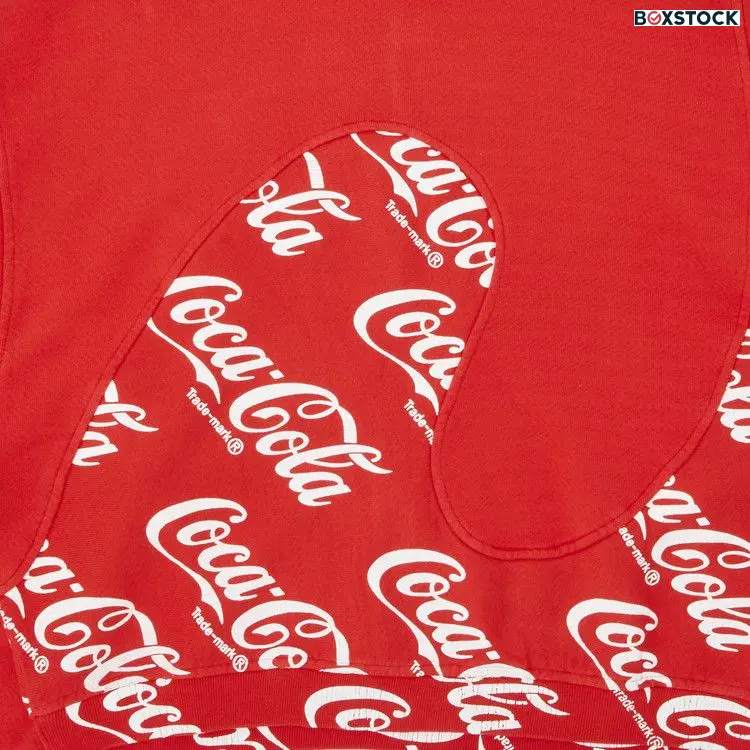 ERL Coca Cola Swirl Hoodie 'Red' Spring/Summer 2024 ERL08T024-RED