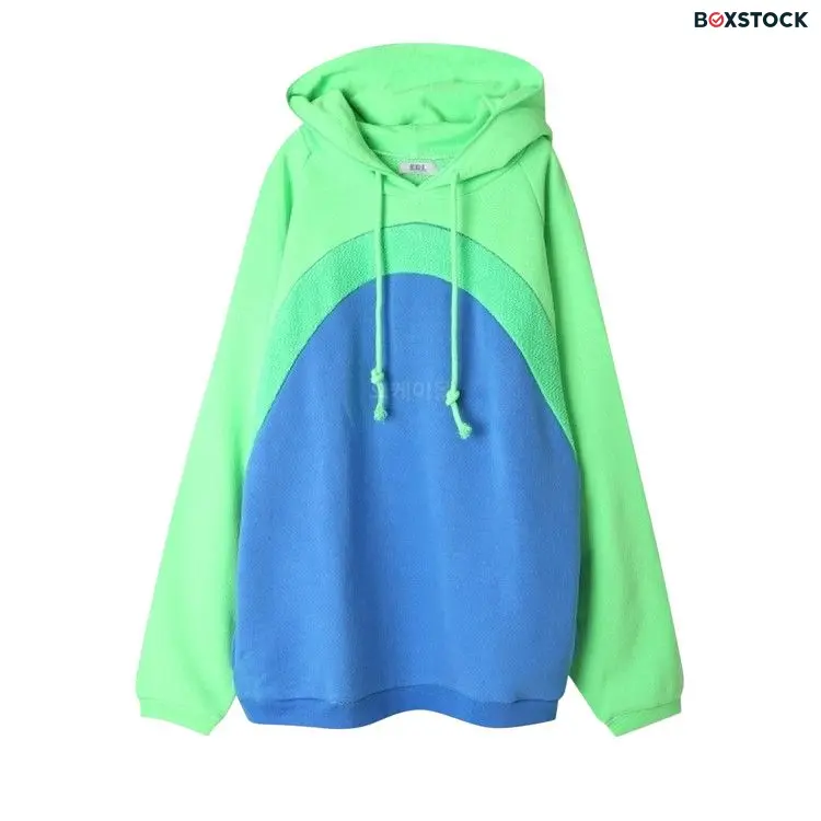 ERL Rainbow Hoodie 'Blue' Fall/Winter 2023