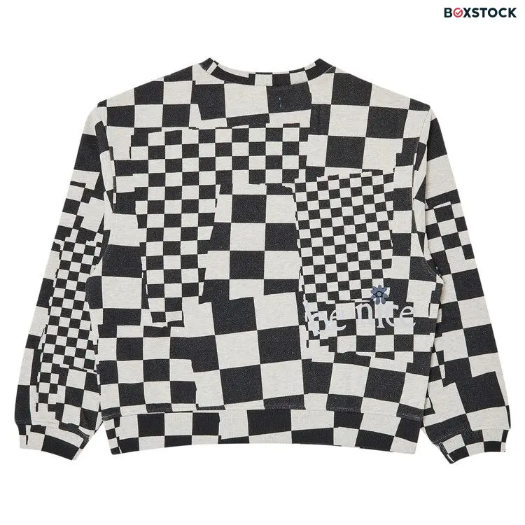 ERL Venice Crewneck 'Checker' Multi-Color Spring/Summer 2024